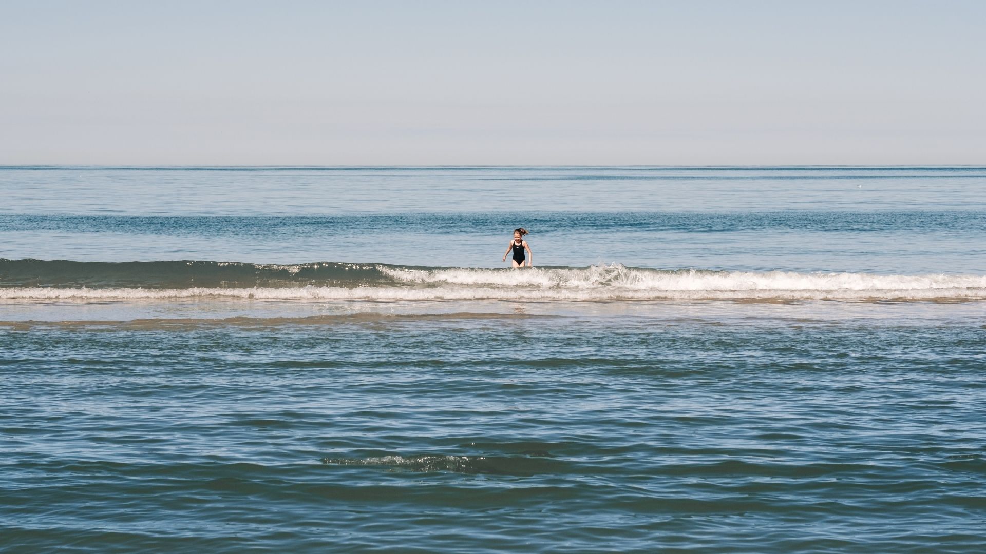 Skøn badestrand ved Klegod i Vestjylland tæt på sommerhuse