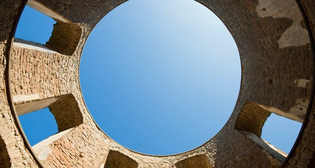 Ruin ved Borgholm Slot