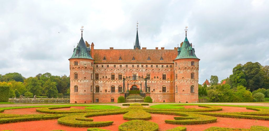 Egeskov Slot i det fynske