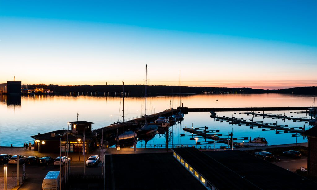 Sommerhuse ved Flenborg Fjord