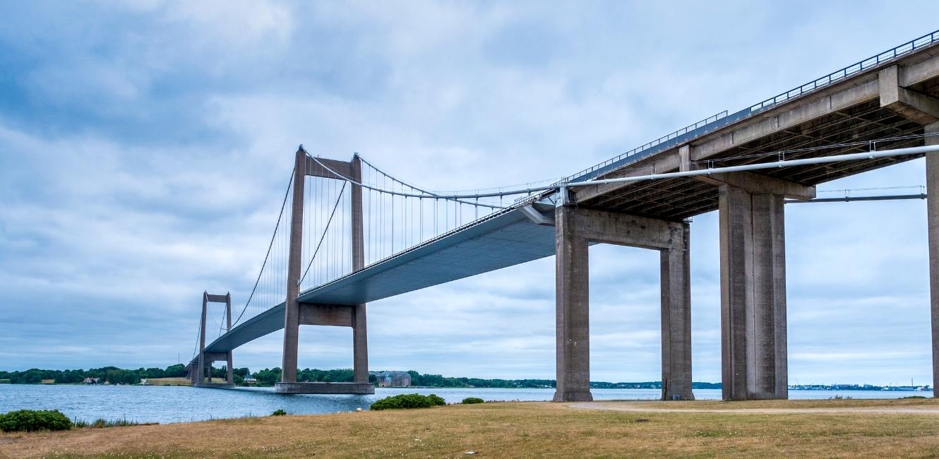 Scenisk udsigt over Lillebælt ved Diernæs