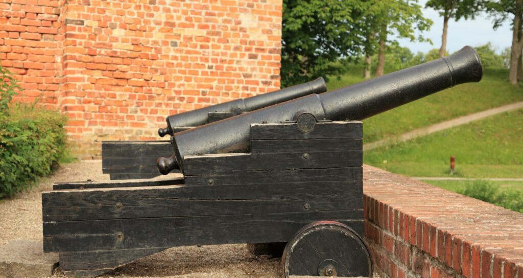 Kanon på Nyborg Slot
