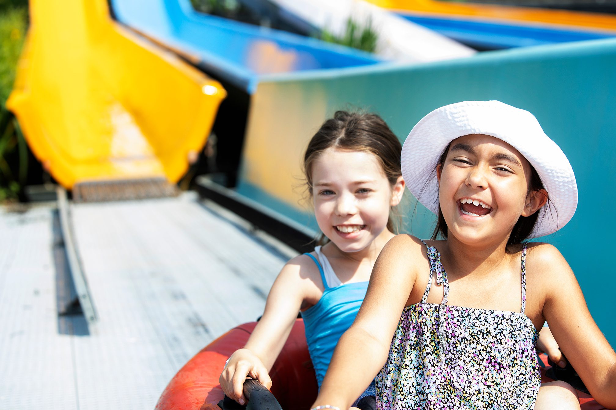 Glade børn i BonBon Land