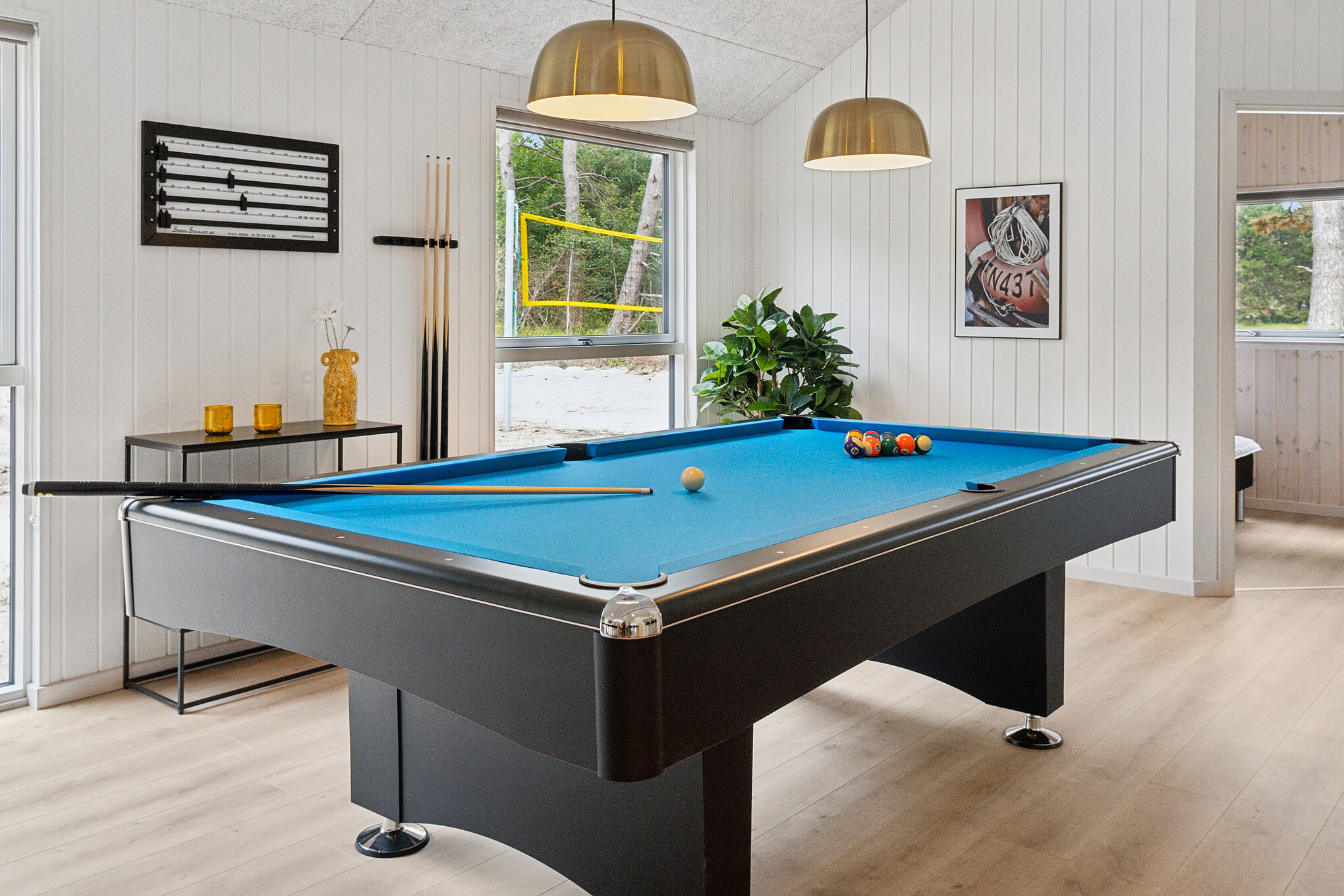 Billiard i aktivitetsrum