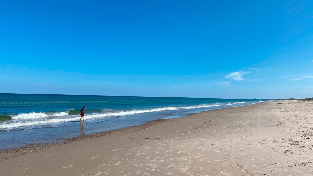 STranden ved Grønhøj i Nordjylland