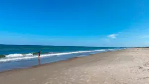 STranden ved Grønhøj i Nordjylland