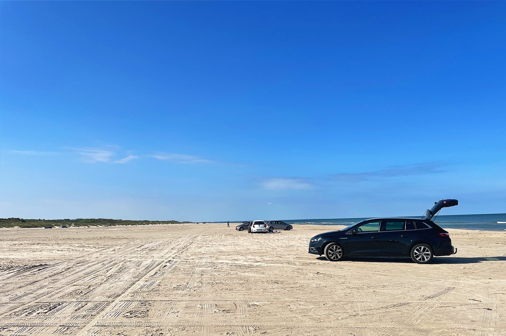 Stranden i Blokhus i Nordjylland