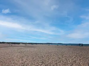 Hornbæk Strand i Nordsjælland