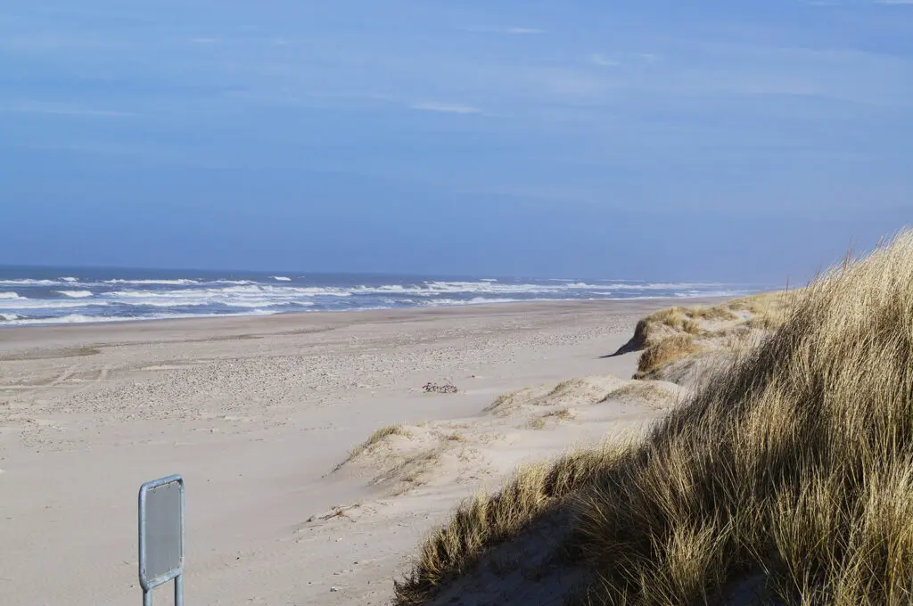 stranden ved Vester Husby i Vestjylland