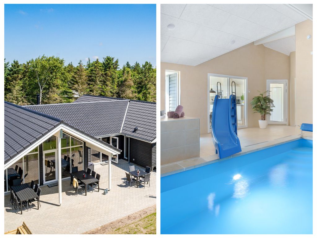 Poolsommerhus ved blåvand