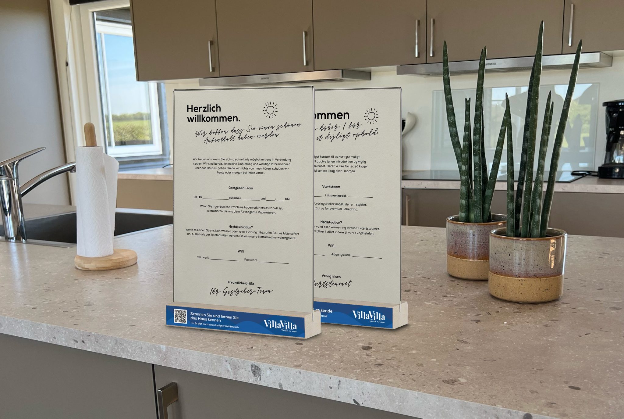 Bordrytter med QR-kode