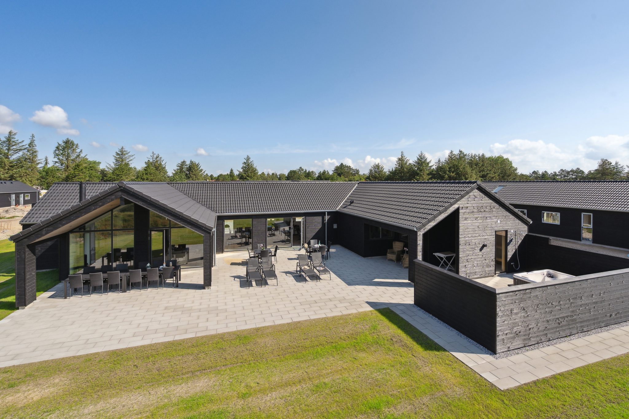 Luksus sommerhus med indendørs swimmingpool
