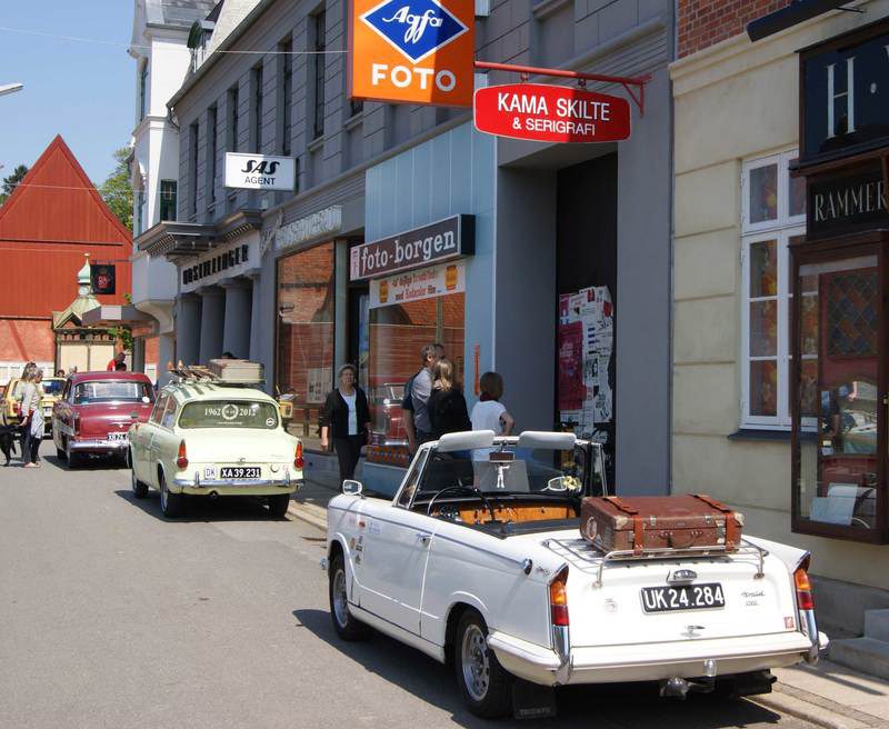 70er Stadt in Den gamle By i Aarhus
