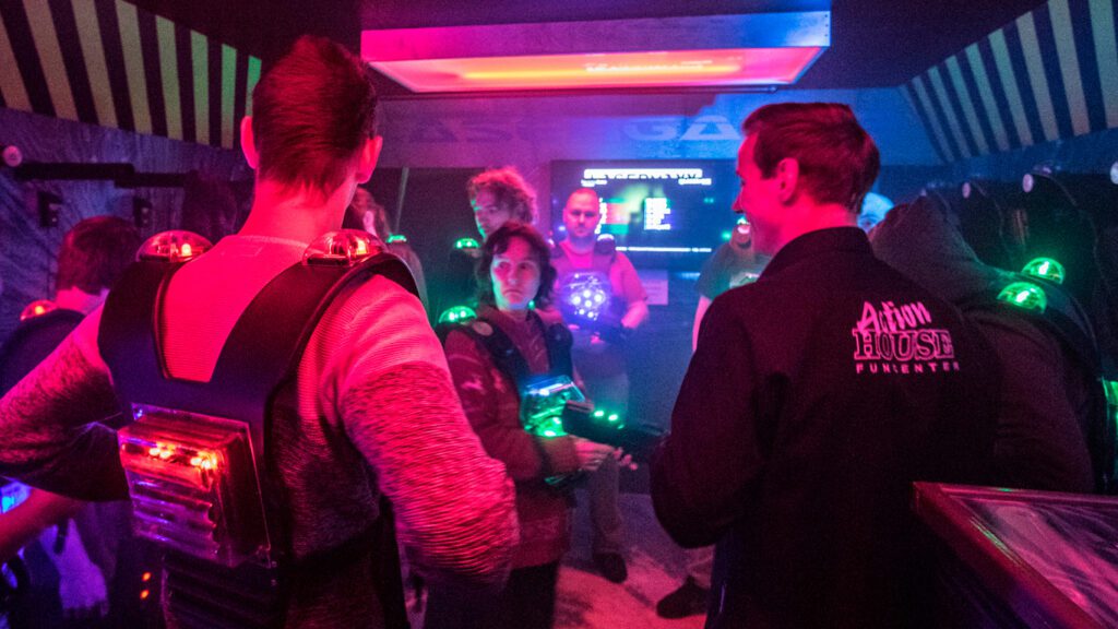 Lasergame in Action House