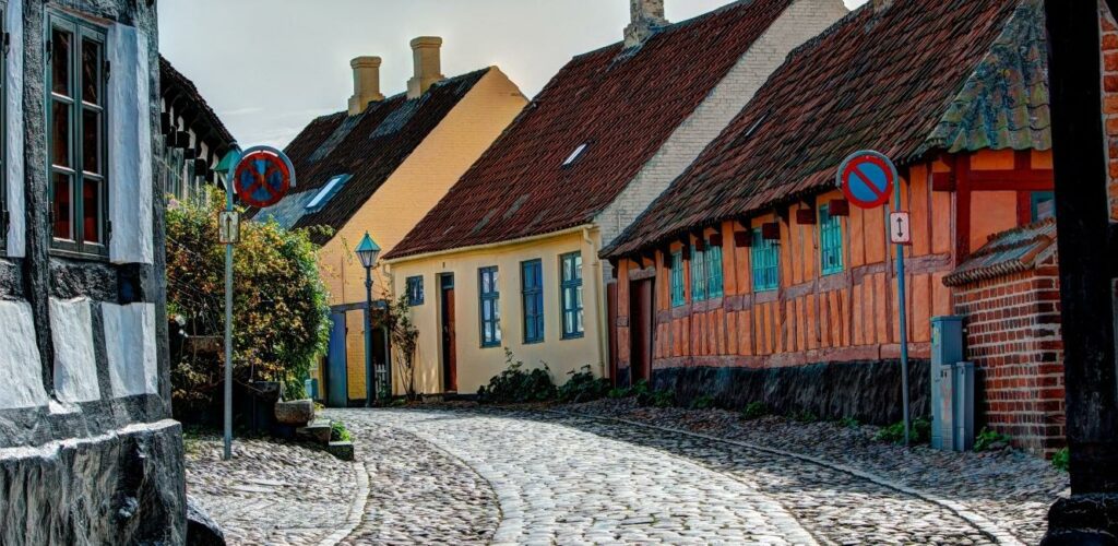 Die Stadt Ebeltoft
