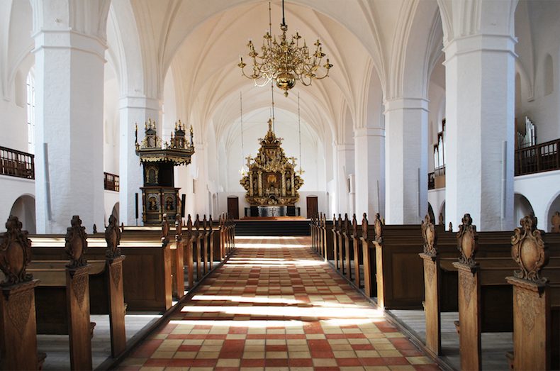 MAribo Domkirken vom innen