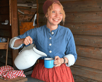 Mädchen auf Dybbøl Banke