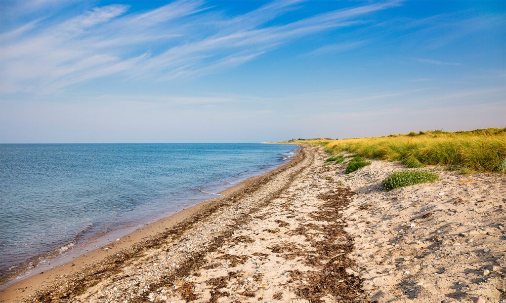 Strand auf Lolland, Dänemark