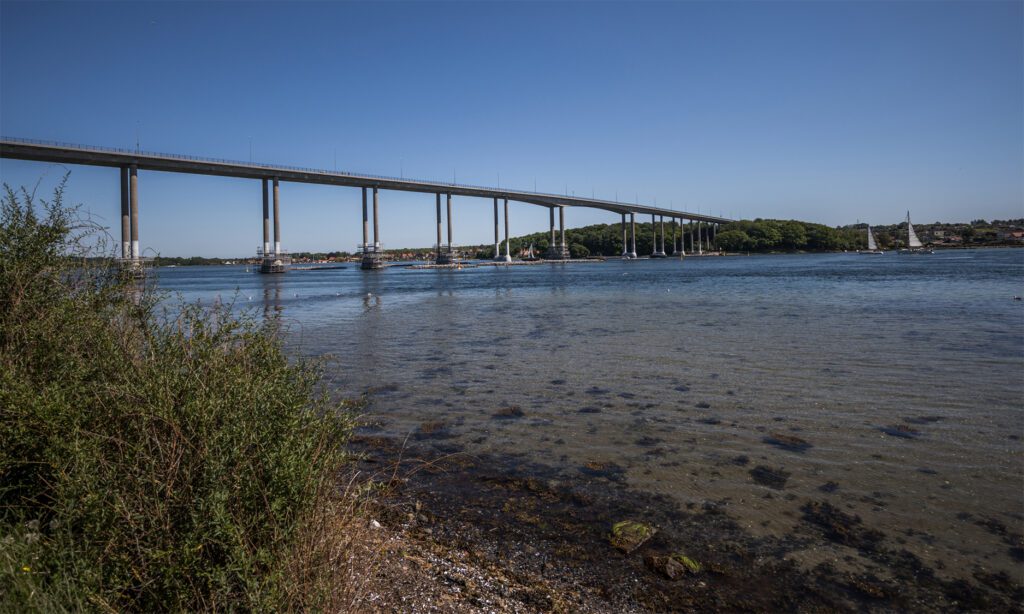 Svendborgsund-Brücke auf Südfünen