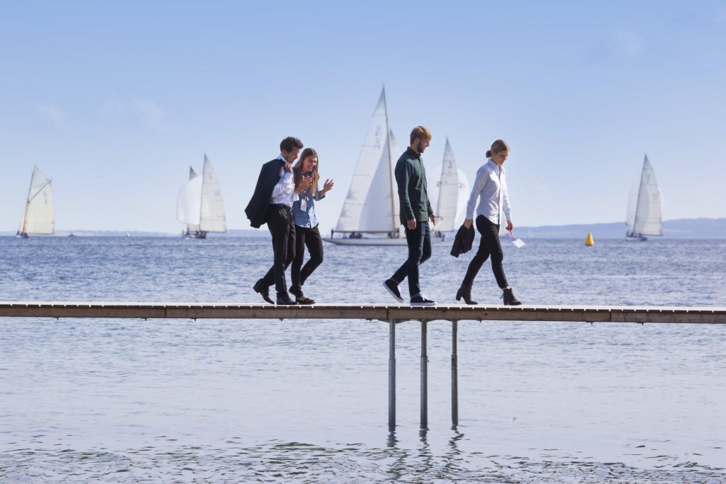 Die Endlose Brücke bei Aarhus © Den Uendelige Bro (2017) - Johan Gjøde. Fotograf: Kim Wyon