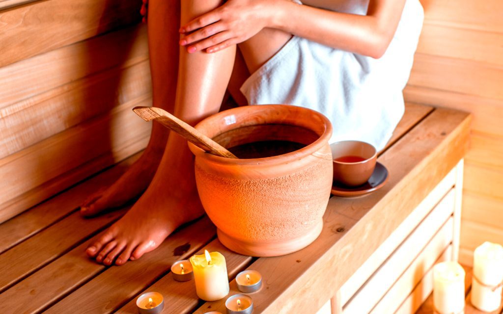 Wellness mit Sauna im Design-Ferienhaus